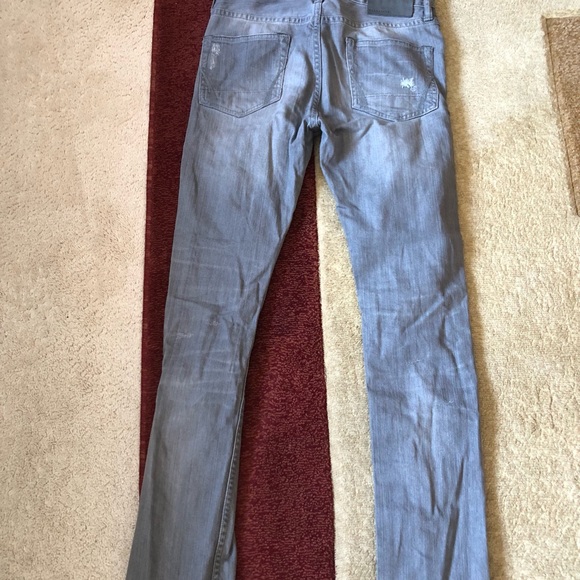 Allsaints Men's Cigarette Jeans Size 28 - Picture 2 of 4